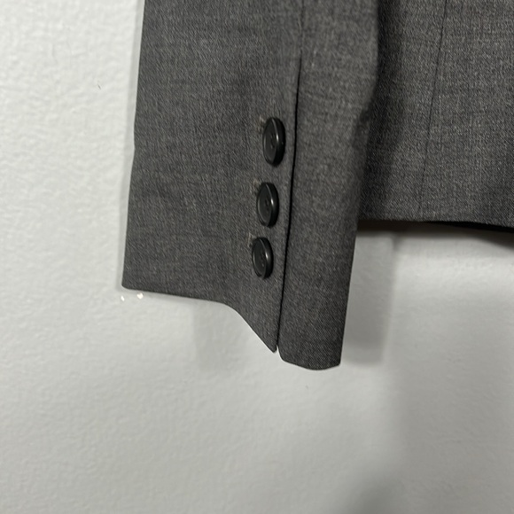 Theory Gabe Wool Blazer Gray Single Button size 0 - Picture 10 of 16
